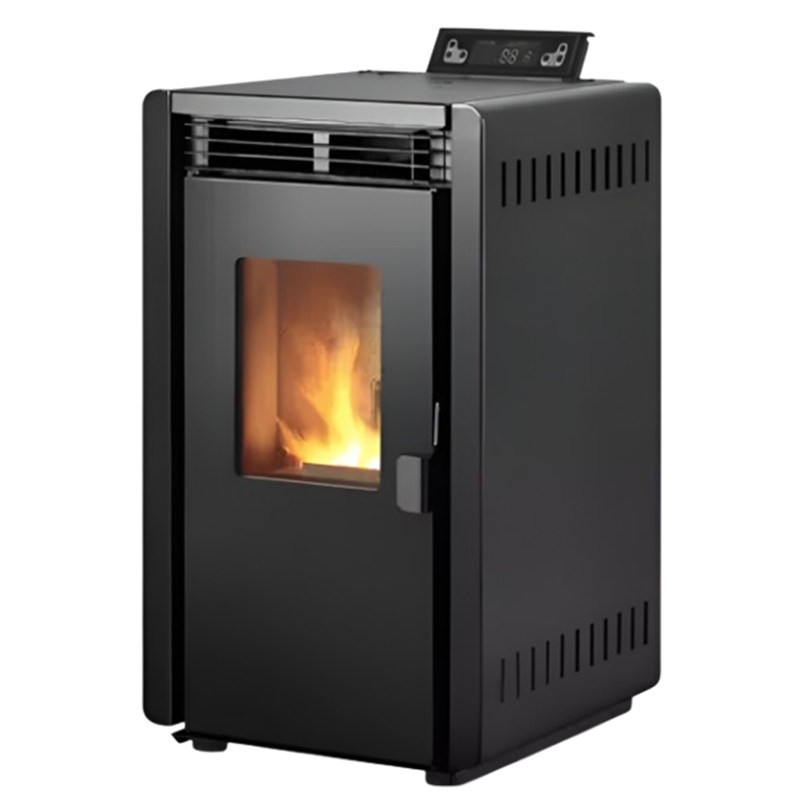 Imagen de Calefactor a pellet HY 6 kW Negro