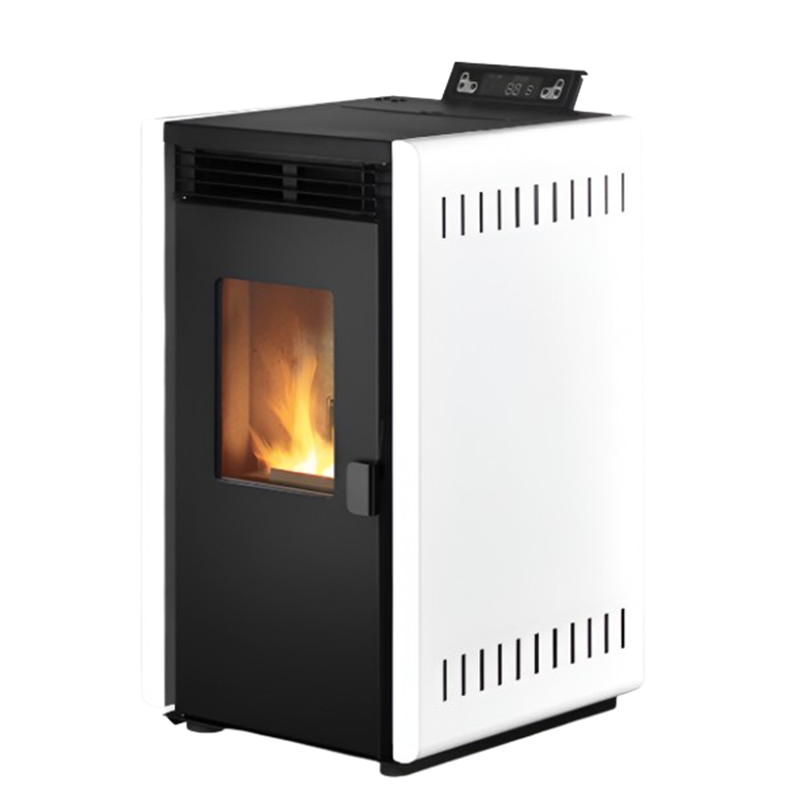 Imagen de Calefactor a pellet HY 6 kW Blanco