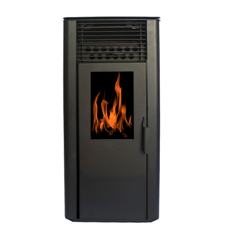 Imagen de Calefactor a pellet HY 9 kW Negro